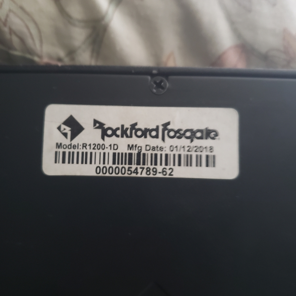 Rockford Fosgate Prime Amp